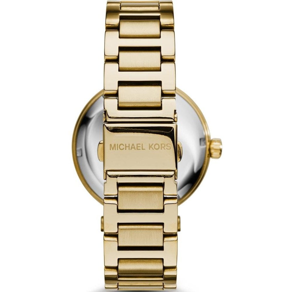 Michael Kors Skylar Green Dial Gold Steel Strap Watch for Women - MK6065 Buy Now By Michael Kors