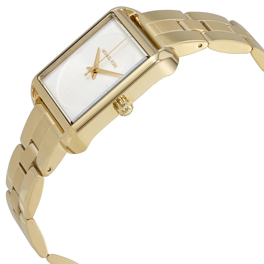 Michael Kors Lake Quartz White Dial Gold Steel Strap Watch For Women - MK3644 Buy Now By Michael Kors