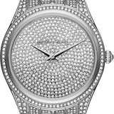 Michael Kors Lauryn Analog Crystals Silver Dial Silver Steel Strap Watch For Women - MK3717 Buy Now By Michael Kors