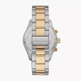 Michael Kors Layton Chronograph Black Dial Two Tone Steel Strap Watch For Men - MK8784 Buy Now By Michael Kors