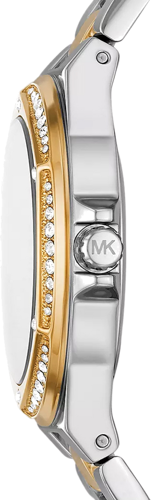 Michael Kors Lennox Three-Hand Gold Dial Two Tone Steel Strap Watch For Women - MK6988 Buy Now By Michael Kors