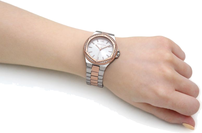 Michael Kors Lennox Three Hand Quartz Silver Dial Two Tone Steel Strap Watch For Women - MK6989 Buy Now By Michael Kors