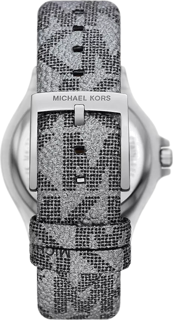 Michael Kors Lennox Quartz Black Dial Grey Leather Strap Watch For Women - MK7309 Buy Now By Michael Kors