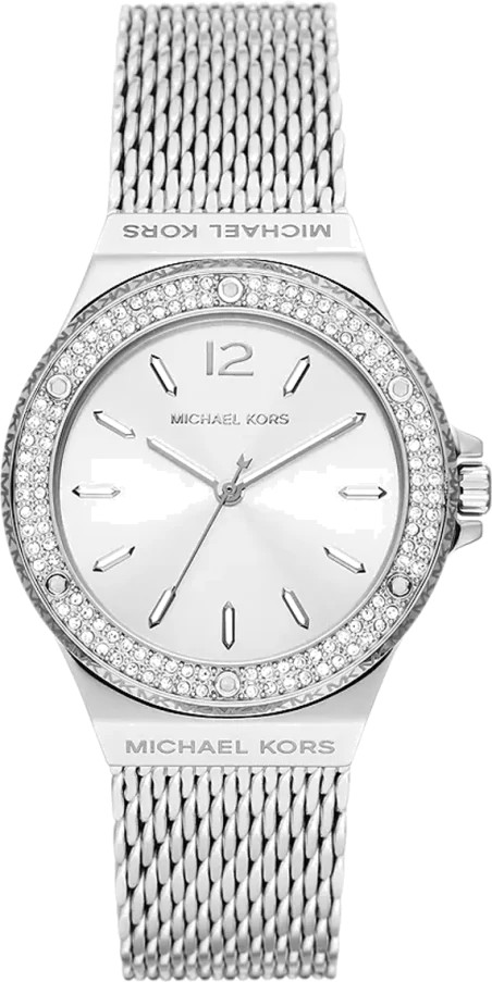 Michael Kors Lennox Three-Hand Silver Dial Silver Steel Strap Watch For Women - MK7337 Buy Now By Michael Kors