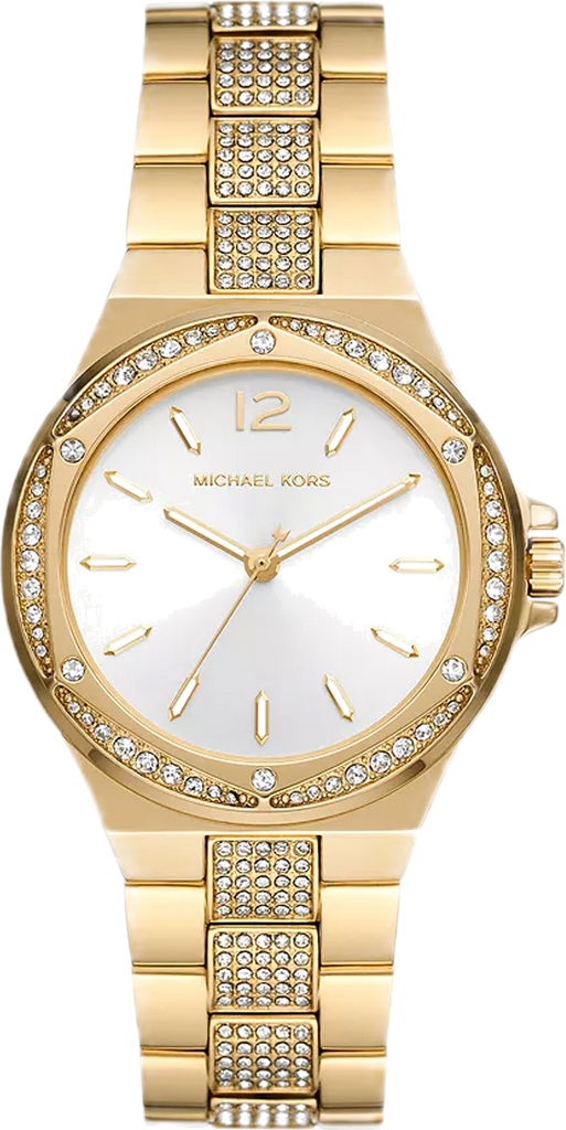 Michael Kors Lenox Three Hand Silver Dial Gold Steel Strap Watch For Women - MK7361 Buy Now By Michael Kors