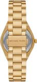Michael Kors Lennox Three Hand Silver Dial Gold Steel Strap Watch For Women - MK7391 Buy Now By Michael Kors