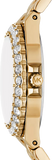 Michael Kors Lennox Quartz Green Dial Gold Steel Strap Watch For Women - MK7395 Buy Now By Michael Kors