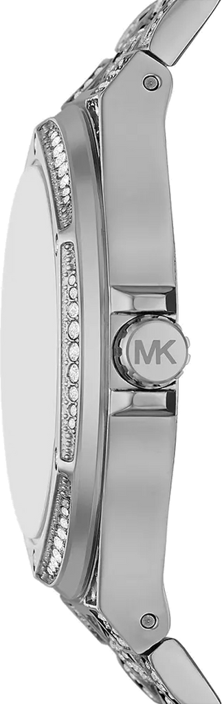 Michael Kors Lennox Analog Crystals Silver Dial Silver Steel Strap Watch For Women - MK7408 Buy Now By Michael Kors