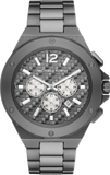 Michael Kors Lennox Chronograph Quartz Grey Dial Grey Steel Strap Watch For Men - MK9102 Buy Now By Michael Kors