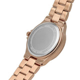 Michael Kors Lennox Three Hand Rose Gold Dial Rose Gold Steel Strap Watch For Women - MK7230 Buy Now By Michael Kors