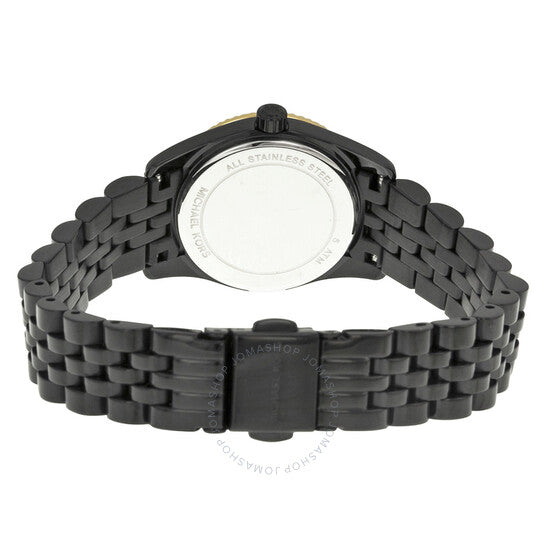 Michael Kors Lexington Quartz Black Dial Black Steel Strap Watch for Women - MK3299 Buy Now By Michael Kors