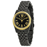 Michael Kors Lexington Quartz Black Dial Black Steel Strap Watch for Women - MK3299 Buy Now By Michael Kors