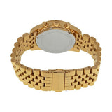 Michael Kors Lexington Chronograph Blue Dial Gold Steel Strap Watch For Women - MK6206 Buy Now By Michael Kors