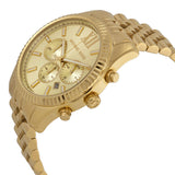 Michael Kors Lexington Gold Dial Gold Steel Strap Watch for Men - MK8281 Buy Now By Michael Kors