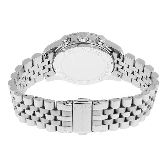 Michael Kors Lexington Quartz Green Dial Silver Steel Strap Watch For Women - MK6222 Buy Now By Michael Kors