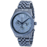 Michael Kors Lexington Chronograph Blue Dial Blue Steel Strap Watch for Men - MK8480 Buy Now By Michael Kors