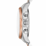 Michael Kors Lexington Chronograph Rose Gold Dial Two Tone Steel Strap Watch For Women - MK7219 Buy Now By Michael Kors
