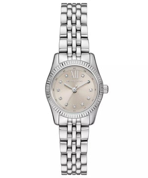 Michael Kors Lexington Three-Hand Silver Dial Silver Steel Strap Watch for Women - MK4843 Buy Now By Michael Kors