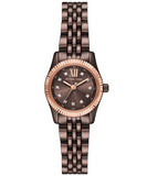 Michael Kors Lexington Three-Hand Brown Dial Brown Steel Strap Watch for Women - MK4844 Buy Now By Michael Kors
