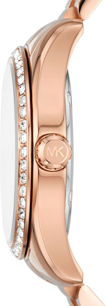 Michael Kors Lexington White Dial Rose Gold Steel Strap Watch for Women - MK1088 Buy Now By Michael Kors