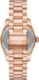 Michael Kors Lexington White Dial Rose Gold Steel Strap Watch for Women - MK1088 Buy Now By Michael Kors