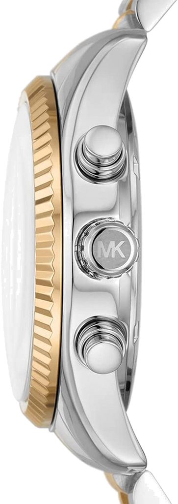 Michael Kors Lexington Chronograph Blue Dial Two Tone Steel Strap Watch For Women - MK7218 Buy Now By Michael Kors