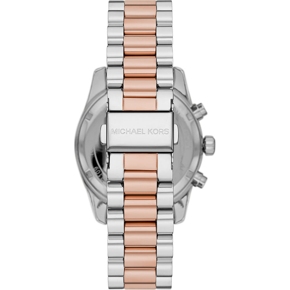 Michael Kors Lexington Chronograph Rose Gold Dial Two Tone Steel Strap Watch For Women - MK7219 Buy Now By Michael Kors