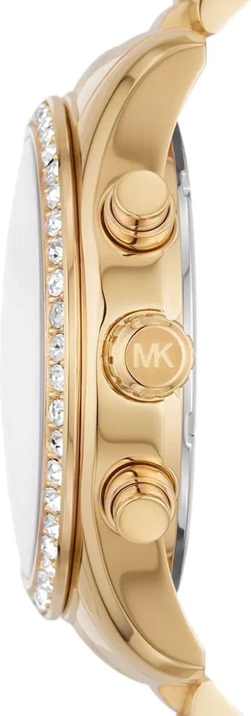 Michael Kors Lexington Mother of Pearl White Dial Gold Steel Strap Watch For Women - MK7241 Buy Now By Michael Kors
