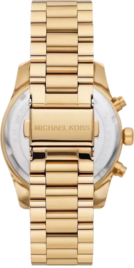 Michael Kors Lexington Mother of Pearl White Dial Gold Steel Strap Watch For Women - MK7241 Buy Now By Michael Kors