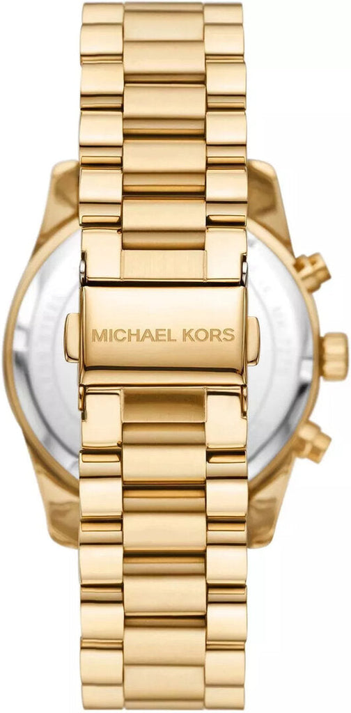 Michael Kors Lexington Chronograph Brown Dial Gold Steel Strap Watch For Women - MK7276 Buy Now By Michael Kors