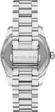 Michael Kors Lexington Three-Hand Pink Dial Silver Steel Strap Watch For Women - MK7443 Buy Now By Michael Kors
