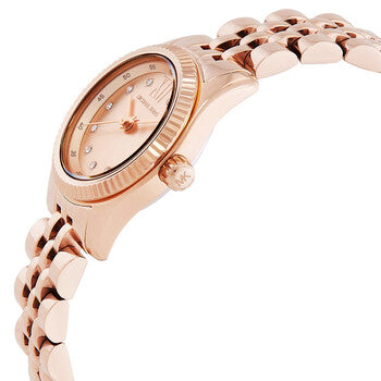 Michael Kors Lexington Three Hand Rose Gold Dial Rose Gold Steel Strap Watch For Women - MK4739 Buy Now By Michael Kors