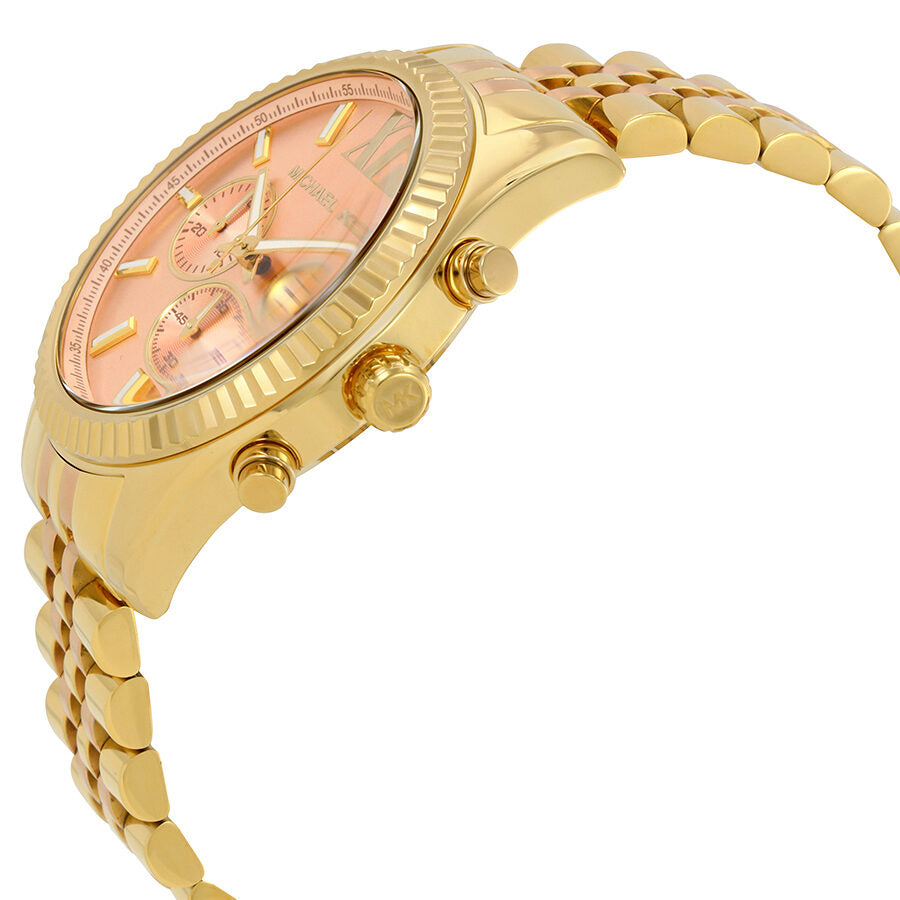 Michael Kors Lexington Gold Dial Gold Steel Strap Watch for Women - MK6473 Buy Now By Michael Kors