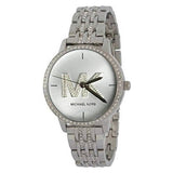 Michael Kors Melissa Quartz Silver Dial Silver Steel Strap Watch for Women - MK4370 Buy Now By Michael Kors