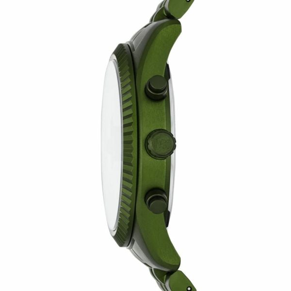 Michael Kors Lexington Chronograph Green Dial Green Steel Strap Watch For Men - MK8790 Buy Now By Michael Kors