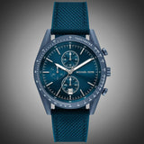 Michael Kors Accelerator Chronograph Blue Dial Blue Nylon Strap Watch for Men - MK9142 Buy Now By Michael Kors