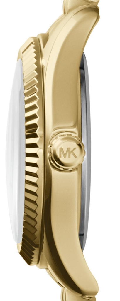 Michael Kors Lexington Quartz Blue Dial Gold Steel Strap Watch For Women - MK3271 Buy Now By Michael Kors