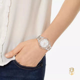 Michael Kors Mindy Three Hand White Dial Two Tone Steel Strap Watch For Women - MK7077 Buy Now By Michael Kors