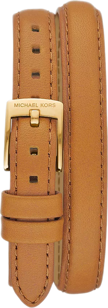 Michael Kors Empire Three Hand Gold Dial Brown Leather Strap Watch for Women - MK4721 Buy Now By Michael Kors