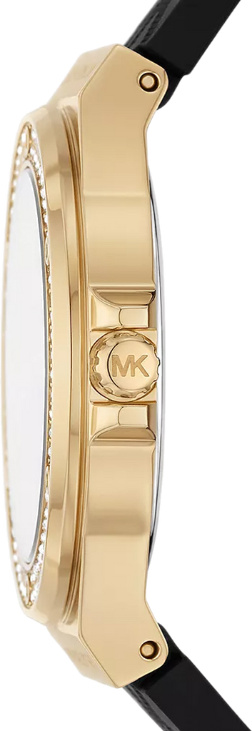 Michael Kors Mini Lennox Quartz Black Dial Black Silicone Strap Watch For Women - MK7281 Buy Now By Michael Kors