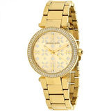 Michael Kors Parker Gold Dial Gold Steel Strap Watch for Women - MK6469 Buy Now By Michael Kors