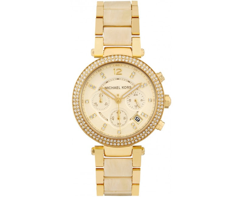 Michael Kors Parker Gold Dial Gold Steel Strap Watch for Women - MK5632 Buy Now By Michael Kors