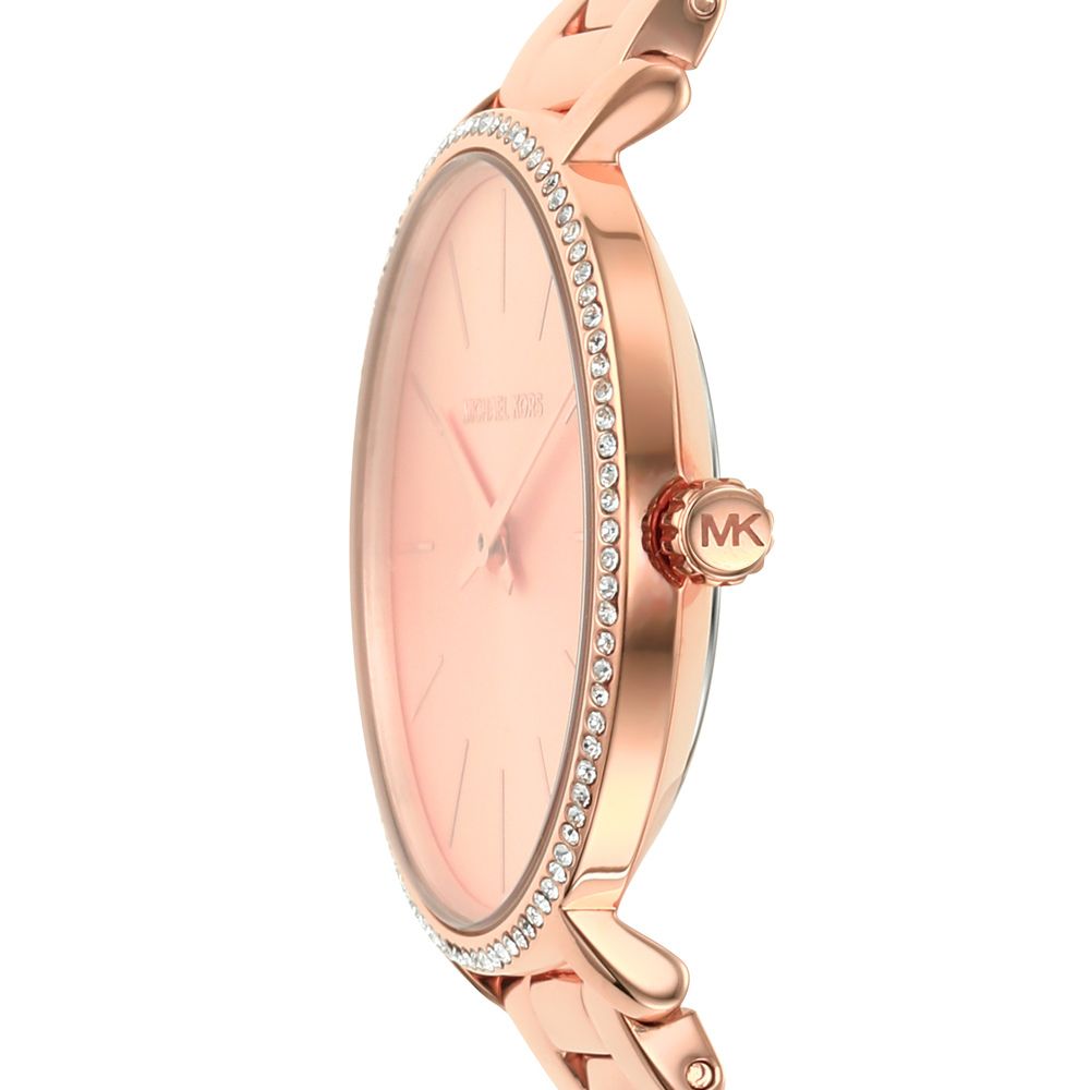 Michael Kors Pyper Quartz Rose Gold Dial Rose Gold Steel Strap Watch For Women - MK1040 Buy Now By Michael Kors