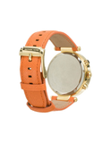 Michael Kors Parker Champagne Dial Orange Leather Strap Watch for Women - MK2279 Buy Now By Michael Kors