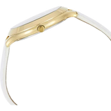 Michael Kors Slim Runway Quartz Gold Dial White Leather Strap Watch For Women - MK2389 Buy Now By Michael Kors