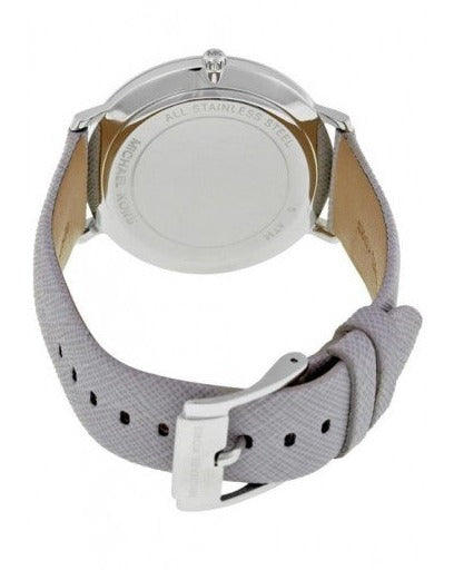 Michael Kors Jaryn Quartz Silver Dial Grey Leather Strap Watch For Women - MK2470 Buy Now By Michael Kors