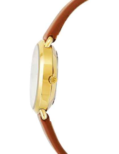 Michael Kors Portia Quartz White Dial Brown Leather Strap Watch For Women - MK2734 Buy Now By Michael Kors