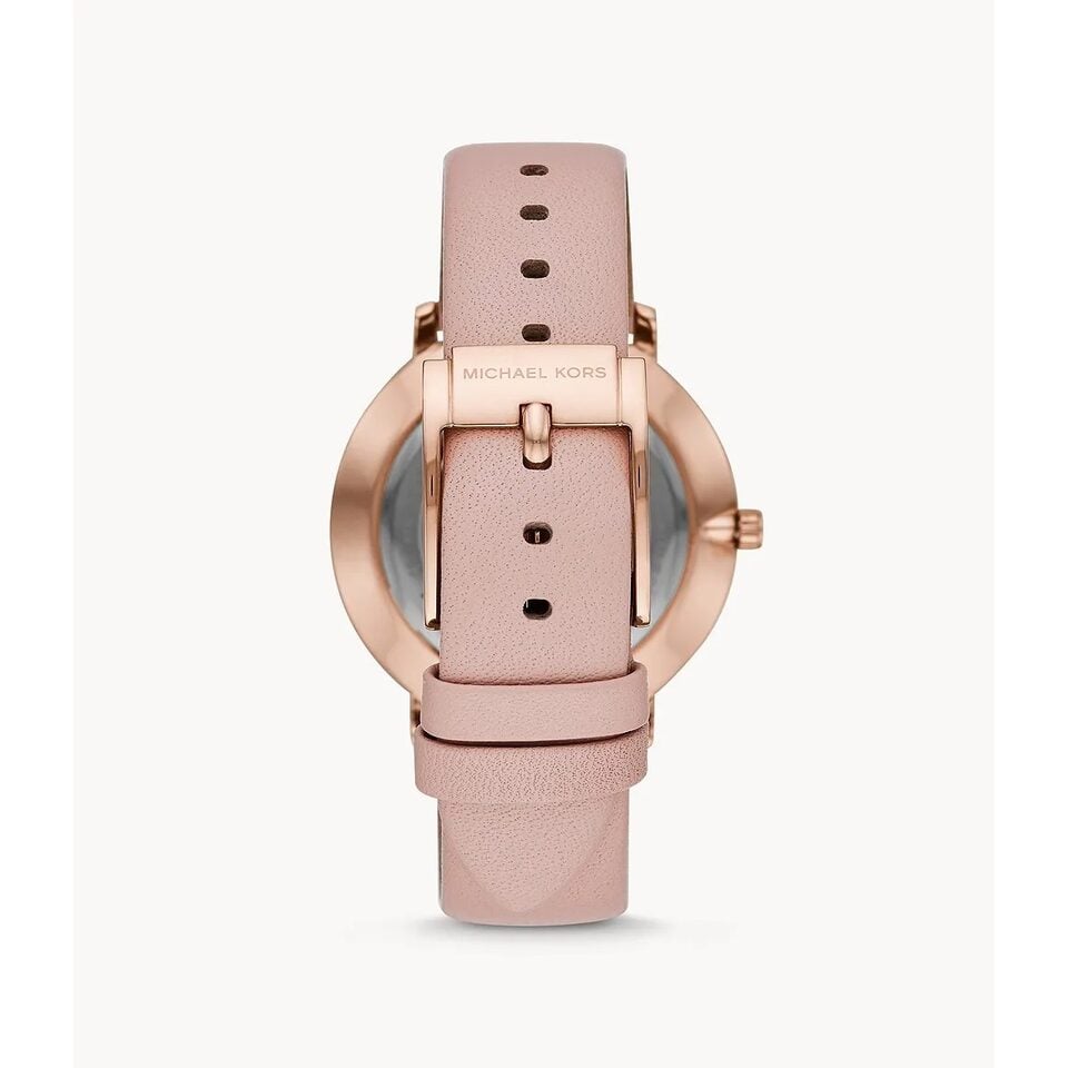 Michael Kors Pyper Quartz White Dial Pink Leather Strap Watch For Women - MK2741 Buy Now By Michael Kors
