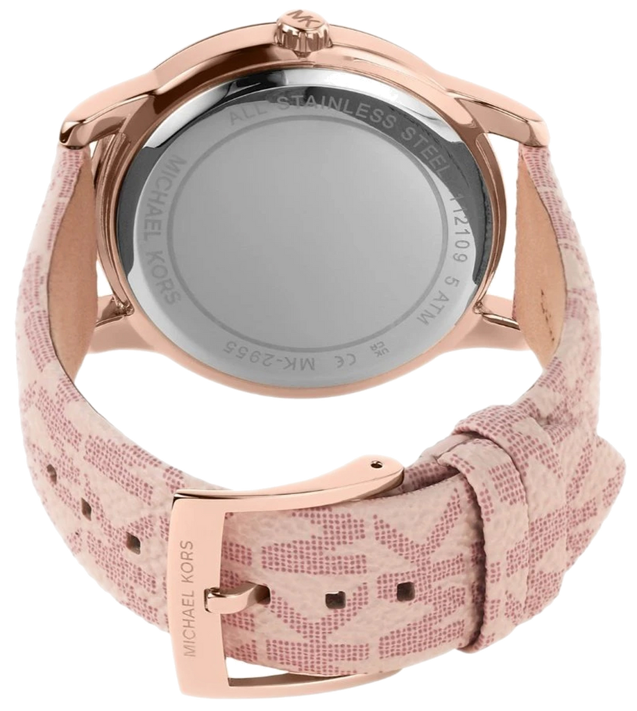 Michael Kors Tibby Multifunction Rose Gold Dial Pink Leather Strap Watch For Women - MK2955 Buy Now By Michael Kors