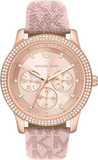 Michael Kors Tibby Multifunction Rose Gold Dial Pink Leather Strap Watch For Women - MK2955 Buy Now By Michael Kors